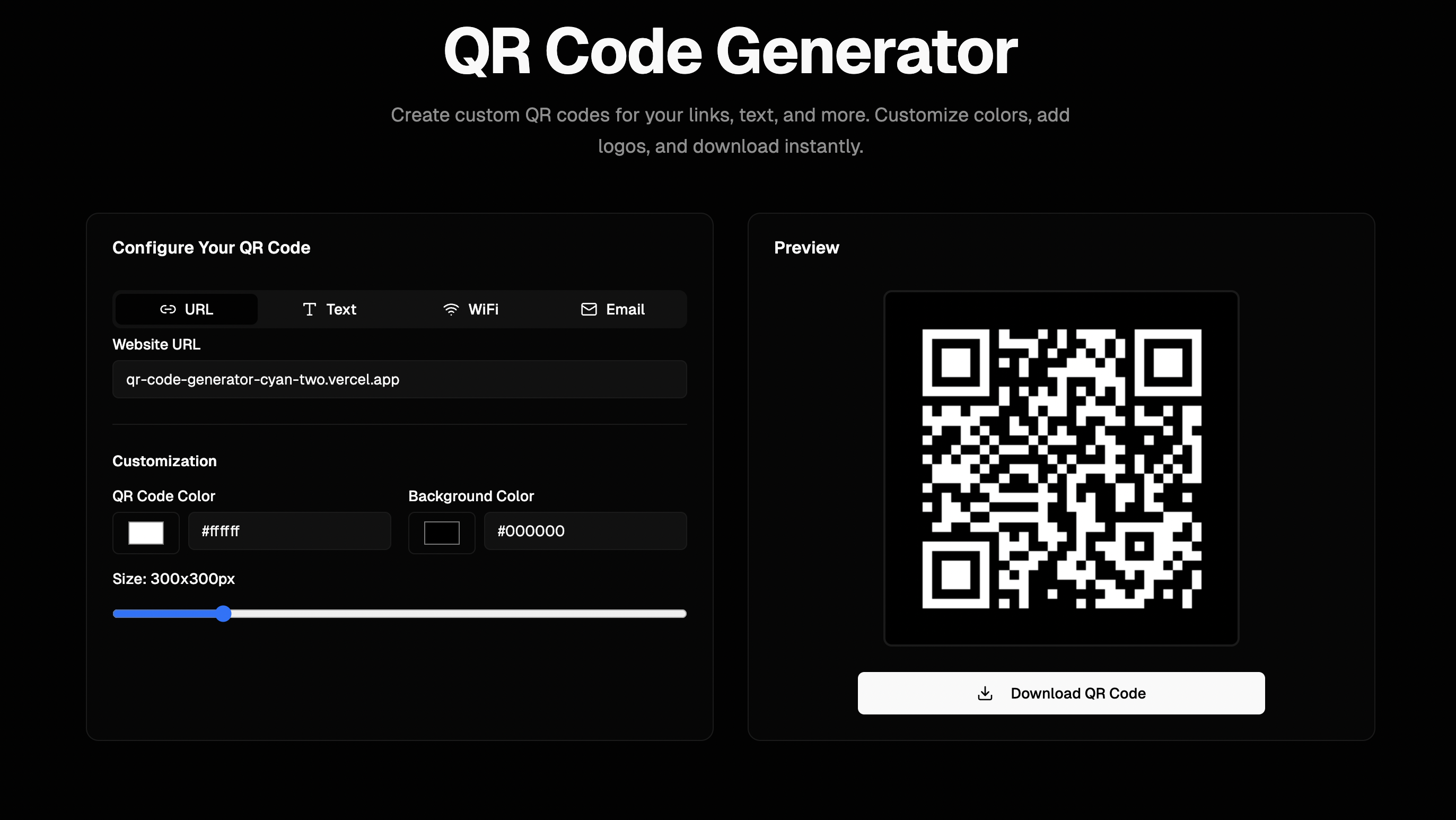 QR Generator